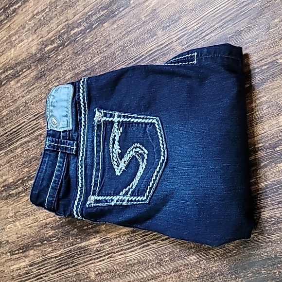 Silver Jeans Denim - Silver Suki Mid Super Skinny Dark Wash Jeans SZ 31/L33